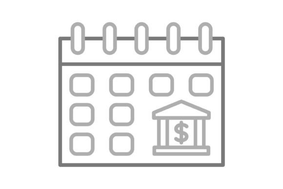 Calendar Greyscale Line Icon: A Versatile Asset for Your Design Toolkit