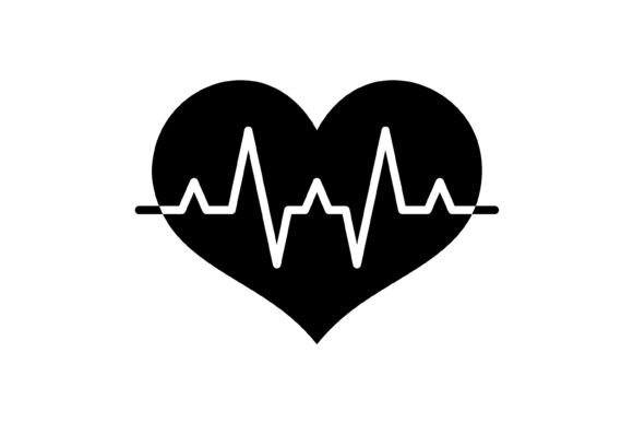 Heart Rate Glyph Icon: A Visual Pulse for Modern Design