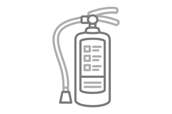 Mastering the Fire Extinguisher Greyscale Line Icon