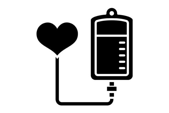 Transfusion Glyph Icon: A Modern Icon Set for Creative Projects
