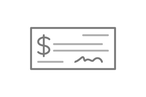 Understanding the Cheque Greyscale Line Icon: A Designer's Take