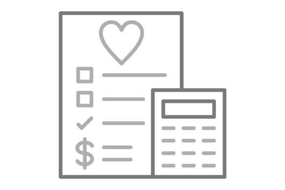 Wedding Cost Greyscale Line Icon: A Practical Visual Tool